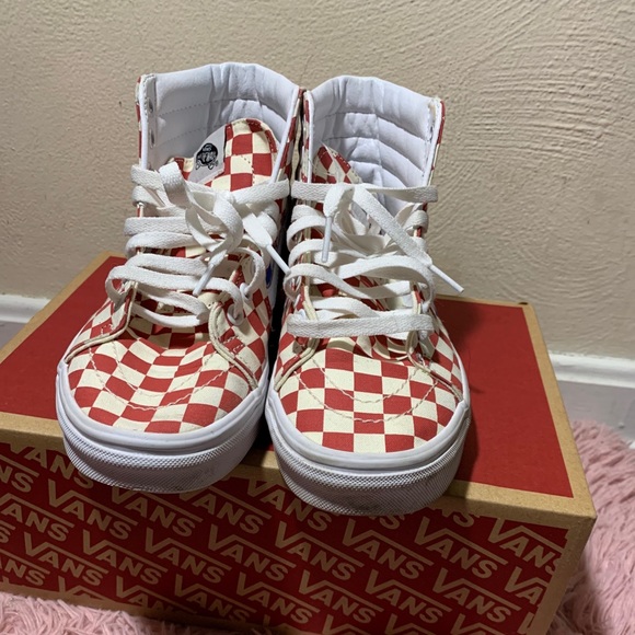 VANS SK8-HI CHECKERBOARD - Picture 2 of 7
